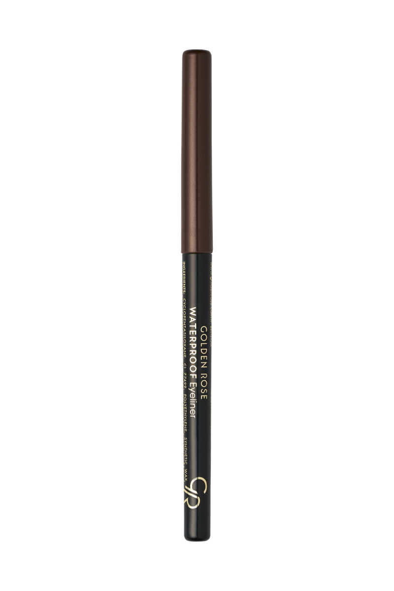 Golden Rose Waterproof Automatic Eyeliner 010 Copper Brown