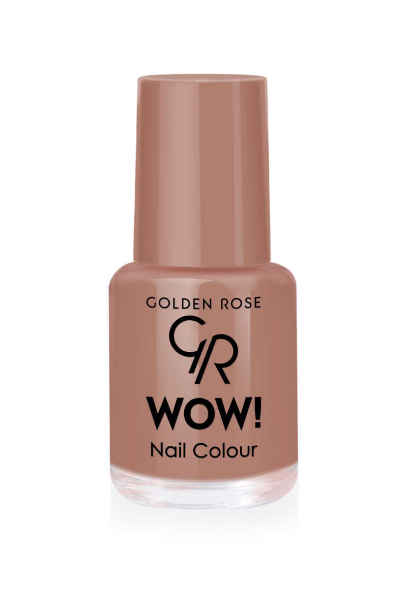 Golden Rose Wow Nail Color 128 Glossy Mini Polish Travel Size