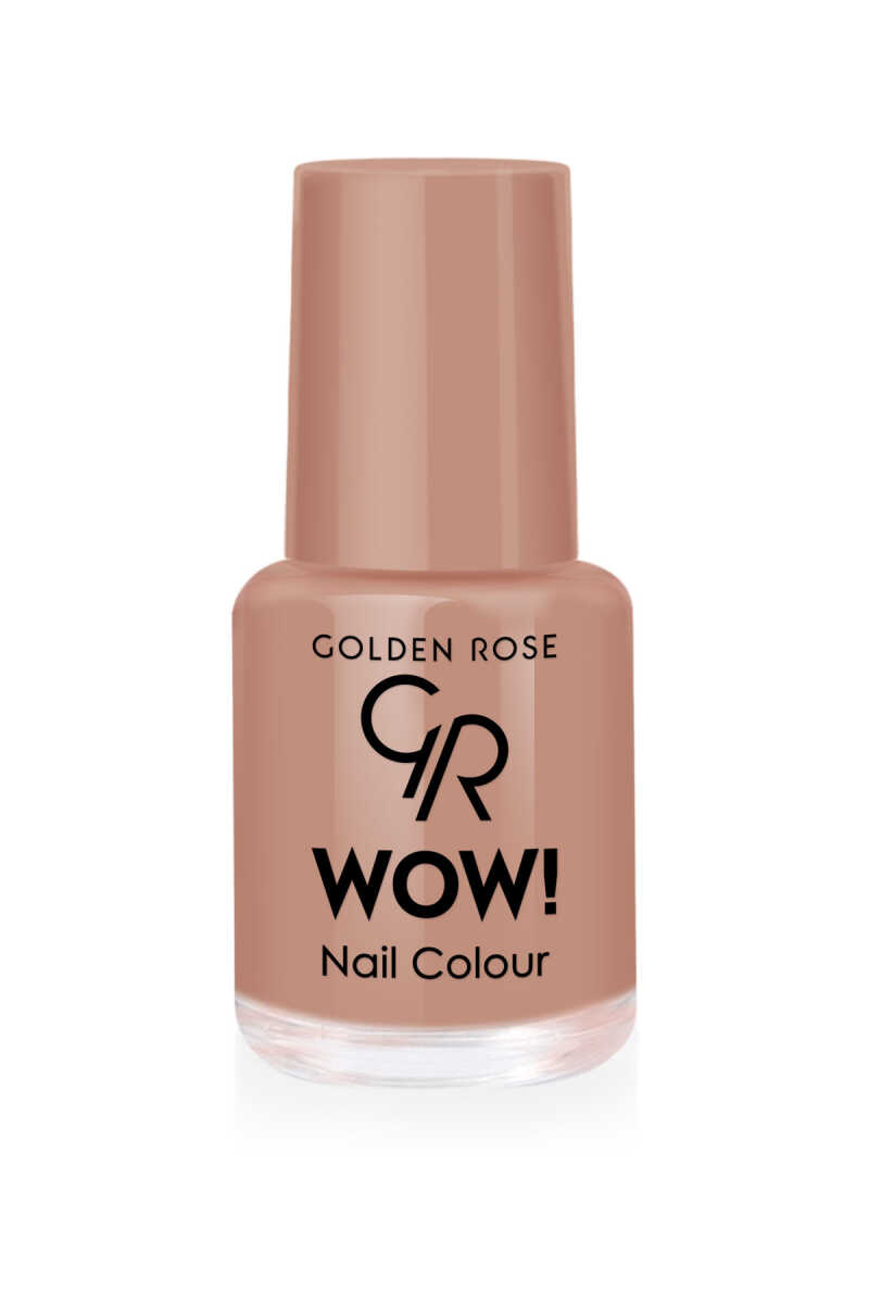 Golden Rose Wow Nail Color - 129 Glossy Mini Polish 6ml