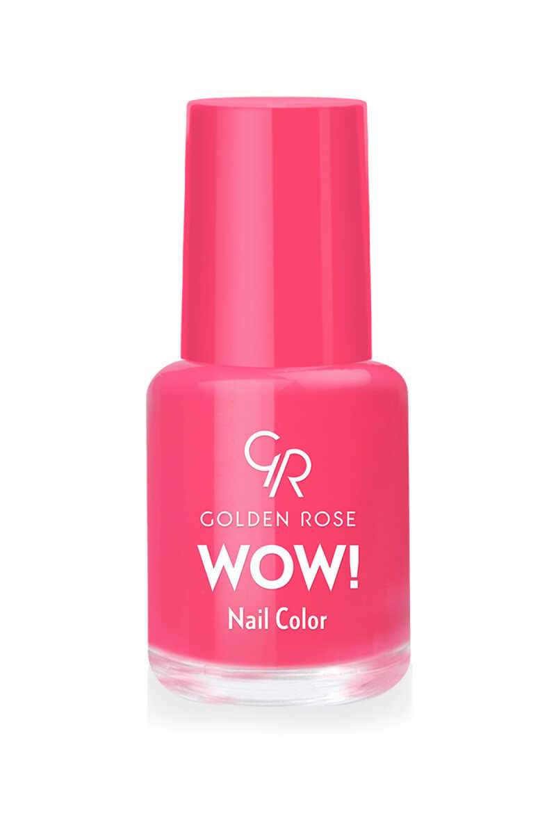 Golden Rose Wow Nail Color - 34 Glossy Mini Nail Polish 6ml