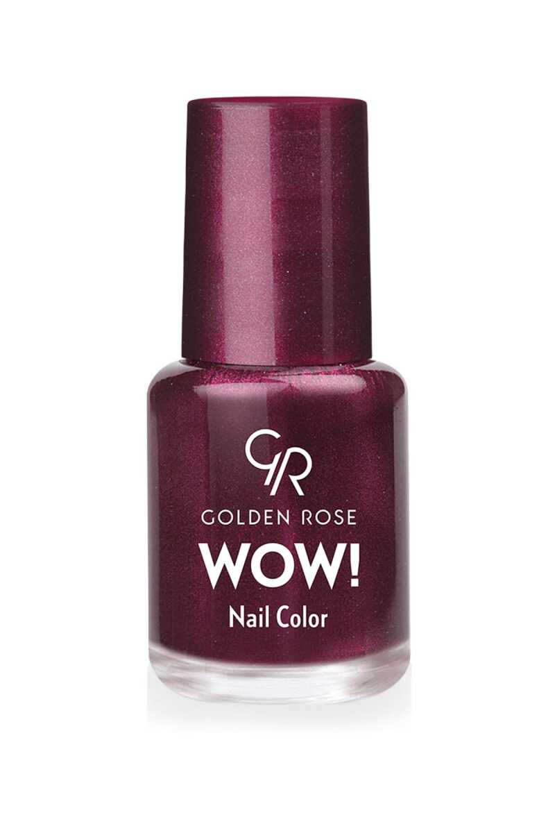 Golden Rose Wow Nail Color - 55 Glossy Mini Polish 6ml