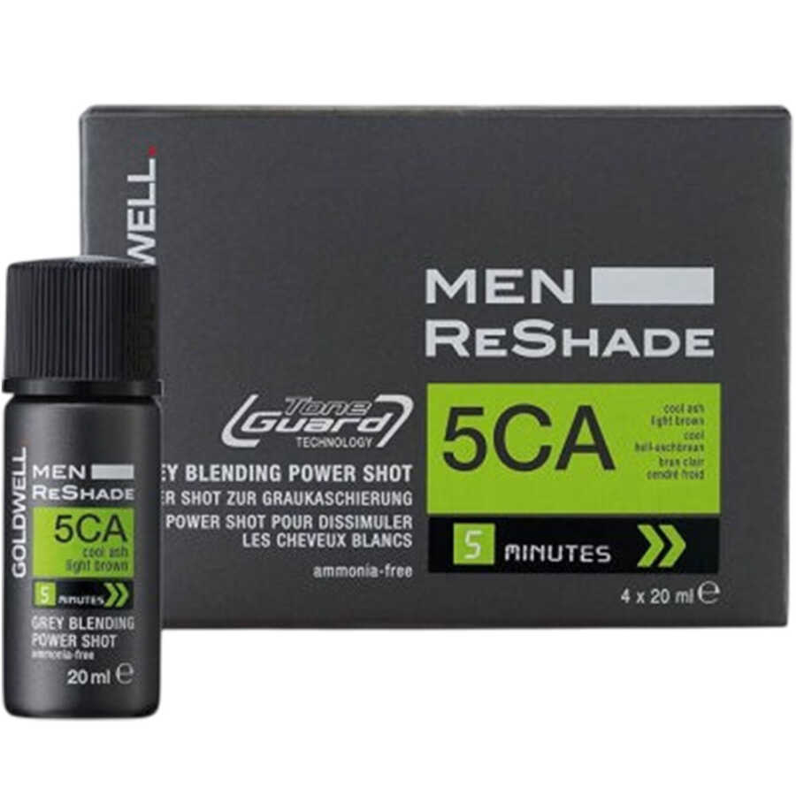 Goldwell Men Reshade 5Ca Cool Ash Brown Hair Color 4x20 ml