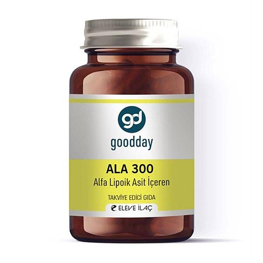 Goodday ALA 300 Alpha Lipoic Acid Supplement 60 Capsules