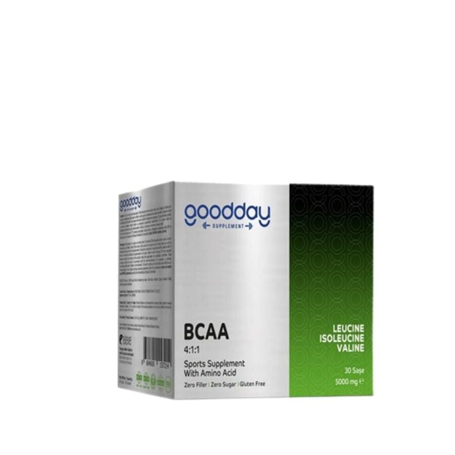 Goodday BCAA Amino Acid 5000 mg Muscle Support 30 Sachets