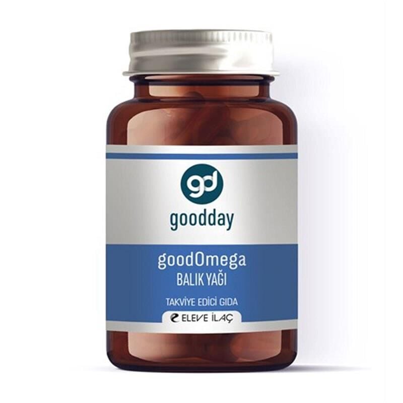 Goodday Good Omega Fish Oil Softgel Capsules 60 Count