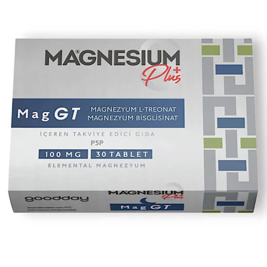 Goodday Magnesium Plus Mag GT Energy &amp; Muscle Support 30 Tablets