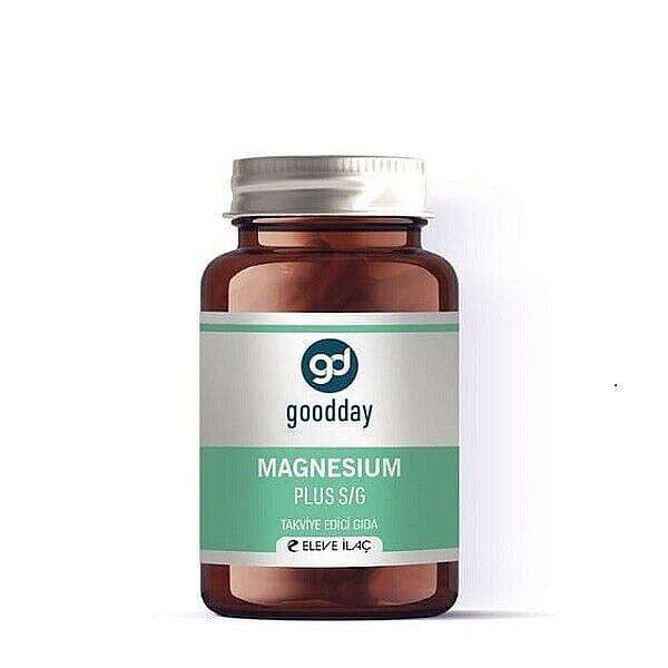 Goodday Magnesium Plus S/G Citrate &amp; Bisglycinate 60 Capsules