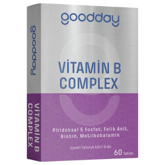 Goodday Vitamin B Complex Daily Support Supplement 60 Tablets