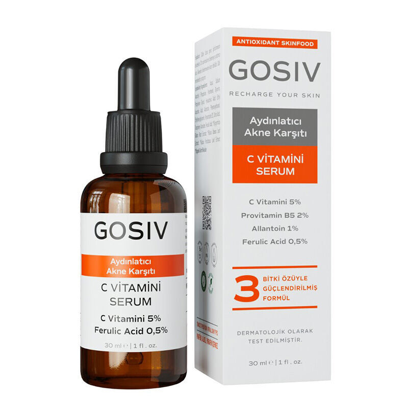 Gosiv Vitamin C Brightening Serum for Uneven Skin 30 ml