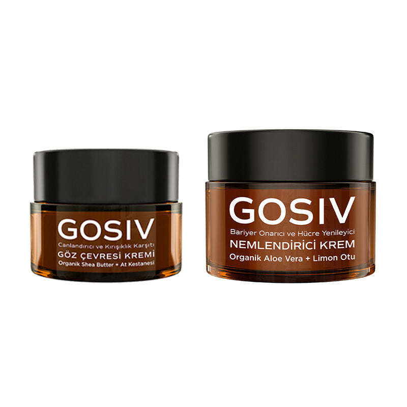 Gosiv Organic Hydrating Eye and Face Care Set 2 Pieces