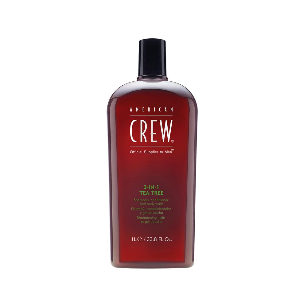 American Crew 3-in-1 Tea Tree Shampoo & Conditioner 1000 ml