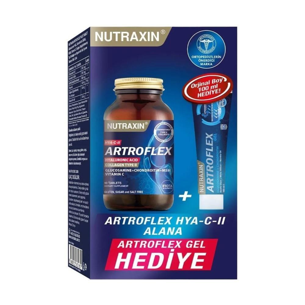 nutraxin artroflex hya-c-ii gel packaging, glucosamine joint support supplement, nutraxin tablets for joint health Nutraxin Artroflex HYA-C-II Gel - Joint Support | 90 Tablets Nutraxin Artroflex HYA-C-II Gel for Joint Support nutraxin, joint-support, glucosamine, msm, vitamin-c, hyaluronic-acid, collagen, adults, dietary-supplement, ai-generated