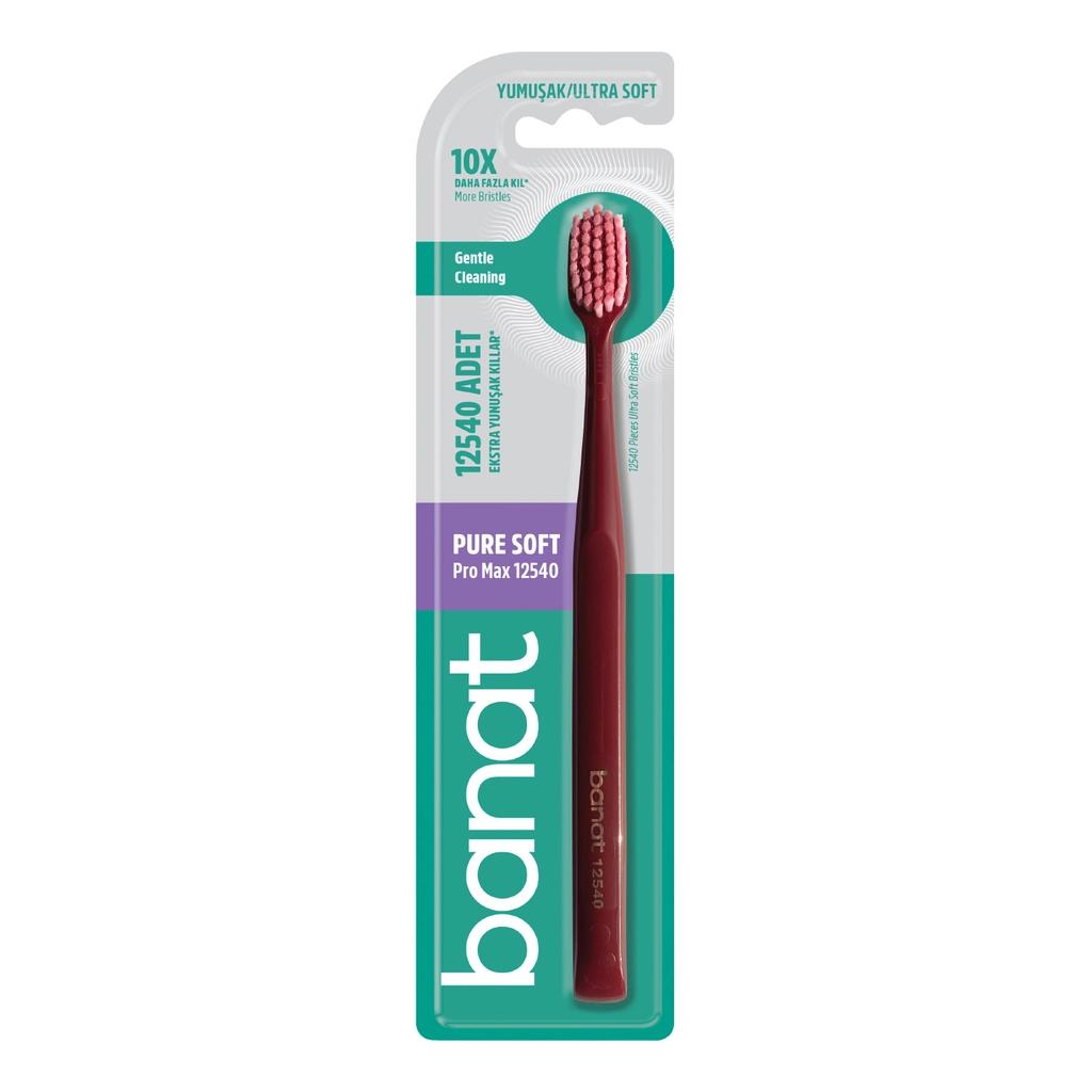 Banat Pro 12540 Soft Toothbrush for Gentle Cleaning