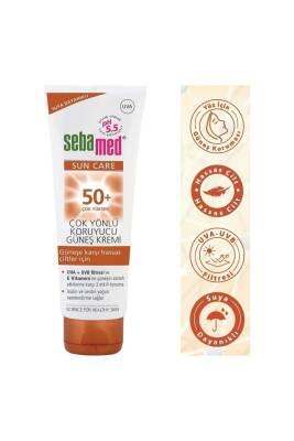 Sebamed Sun SPF 50: Multi-Protect Sunscreen for Sensitive Skin | UVA/UVB Broad Spectrum Protection, Vitamin E, Non-Greasy, Dermatologically Tested (1.7 fl oz) Sebamed SPF 50 Sunscreen: Sensitive Skin UVA/UVB Protection sunscreen SPF 50, sunscreen for sensitive skin, broad spectrum sunscreen, UVA UVB protection, non-greasy sunscreen, sunscreen with vitamin E, dermatological sunscreen, sun protection for face, sunscreen for daily use, sun cream, sun protection, sensitive skin, vitamin E, panthenol, UVA protec