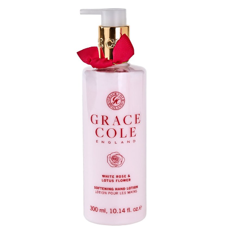 Grace Cole White Rose &amp; Lotus Flower Hand Lotion 300 ml