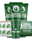 Green Bubble Hair Growth Set by Bubbly (Pack of 3)