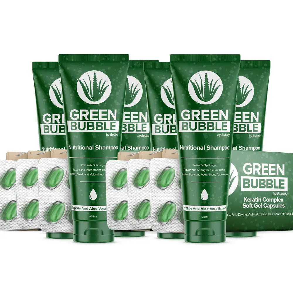 Green Bubble Hair Growth Set by Bubbly (Pack of 3) - image 10