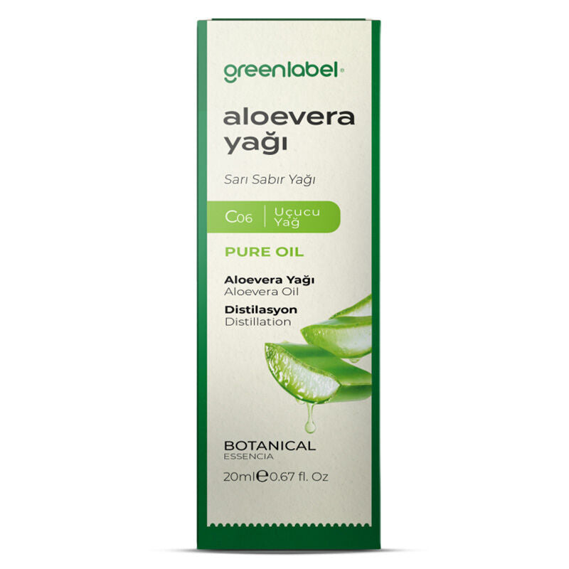 Greenlabel Aloe Vera Oil Hydrating Skin & Hair Care 20 ml