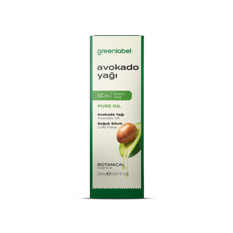 Greenlabel Avocado Oil Moisturizing Cold Pressed Oil 20 ml