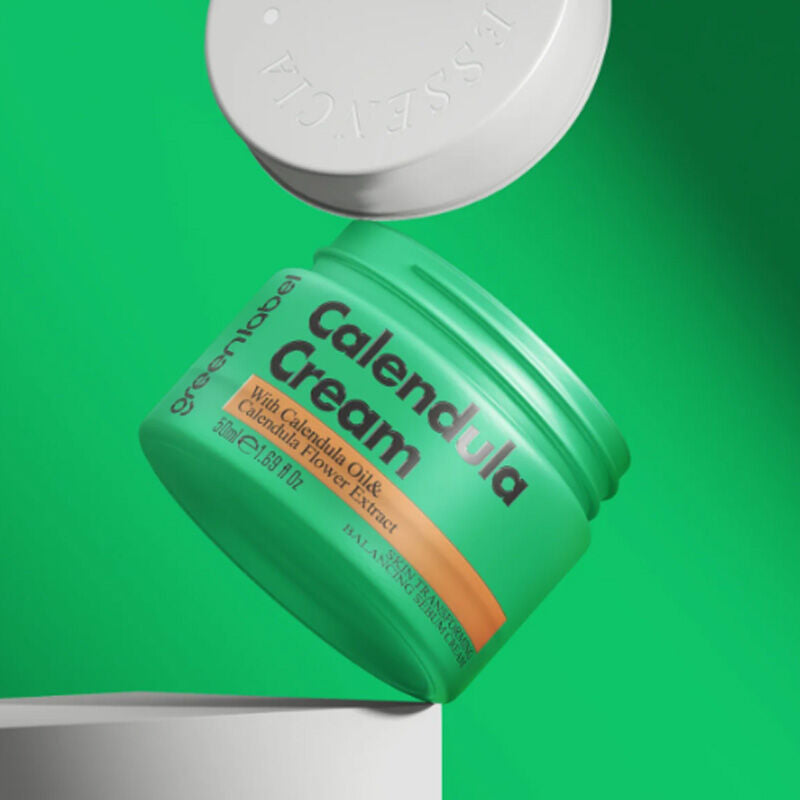 Greenlabel Calendula Oil Cream for Dry Skin Hydration 50 ml