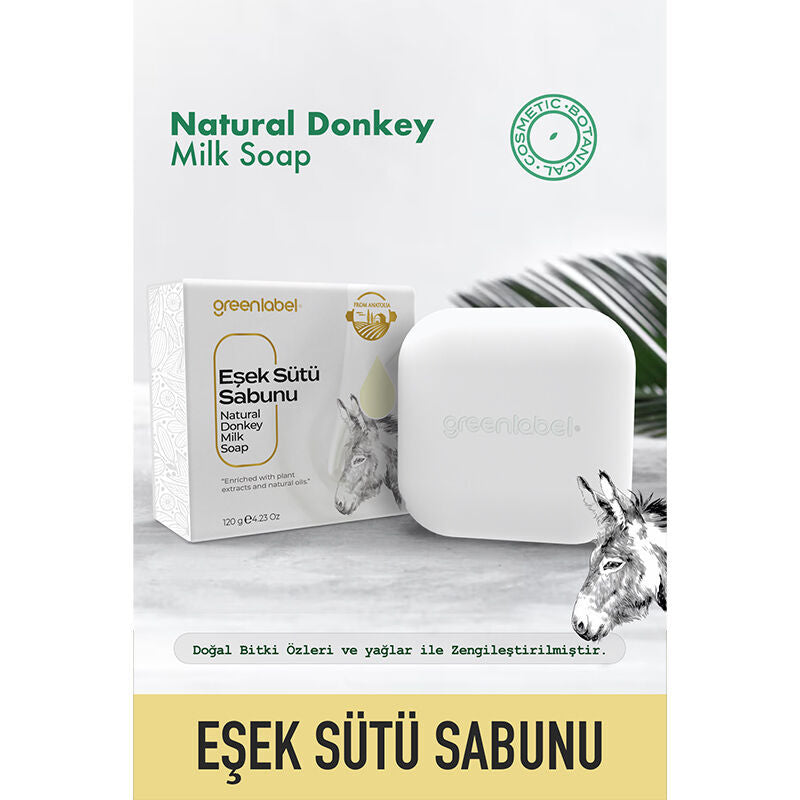 Greenlabel Donkey Milk Soap Moisturizing Bar 120g