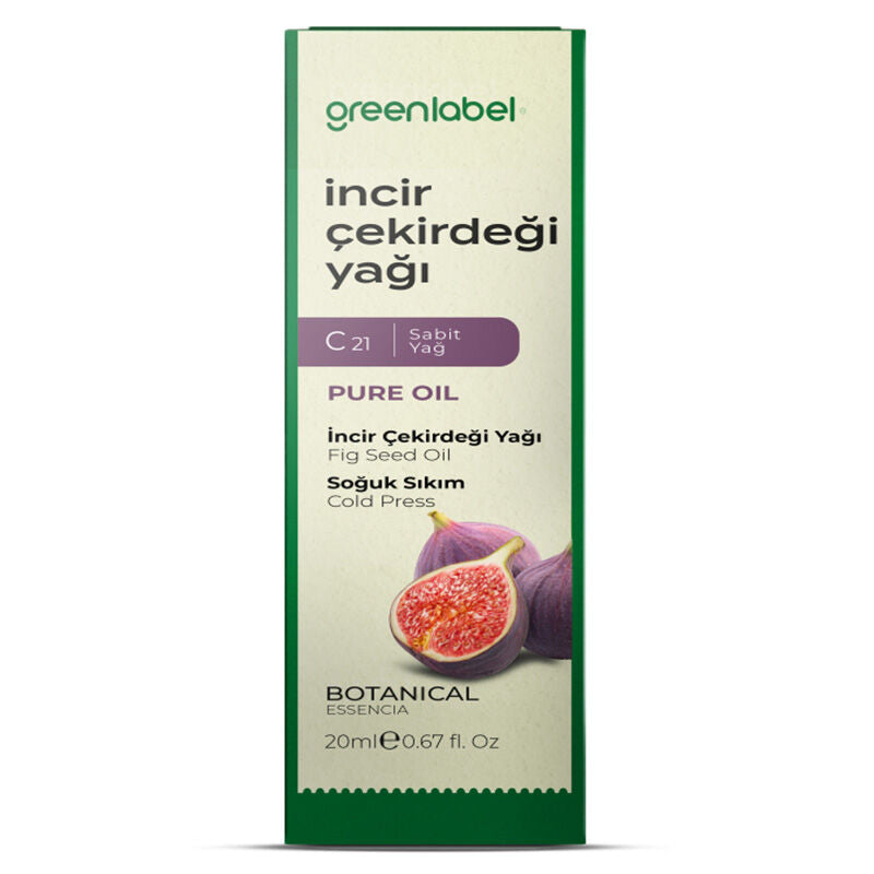 Greenlabel Fig Seed Oil Cold Pressed Moisturizing Serum 20 ml