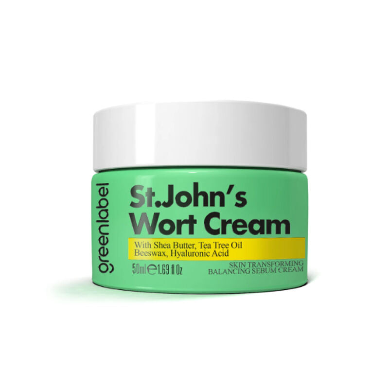 Greenlabel St. John's Wort Cream for Soothing Hydration 50 ml