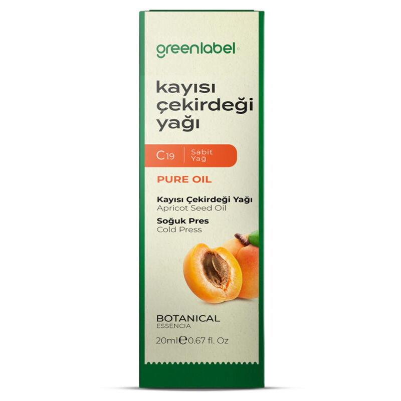 Greenlabel Apricot Kernel Oil Nourishing Skin & Hair Care 20 ml