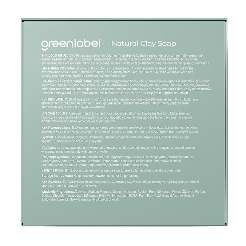 Greenlabel Clay Soap Balancing Cleanser 120g