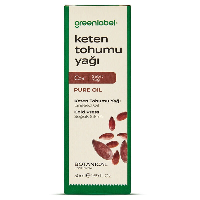 Greenlabel Flaxseed Oil Cold Pressed Omega-3 Formula 50 ml