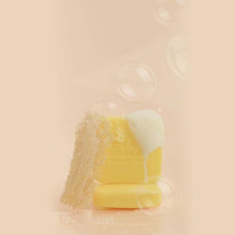 Greenlabel Korean Serum Soap Vitamin Day Face Bar 3x60g