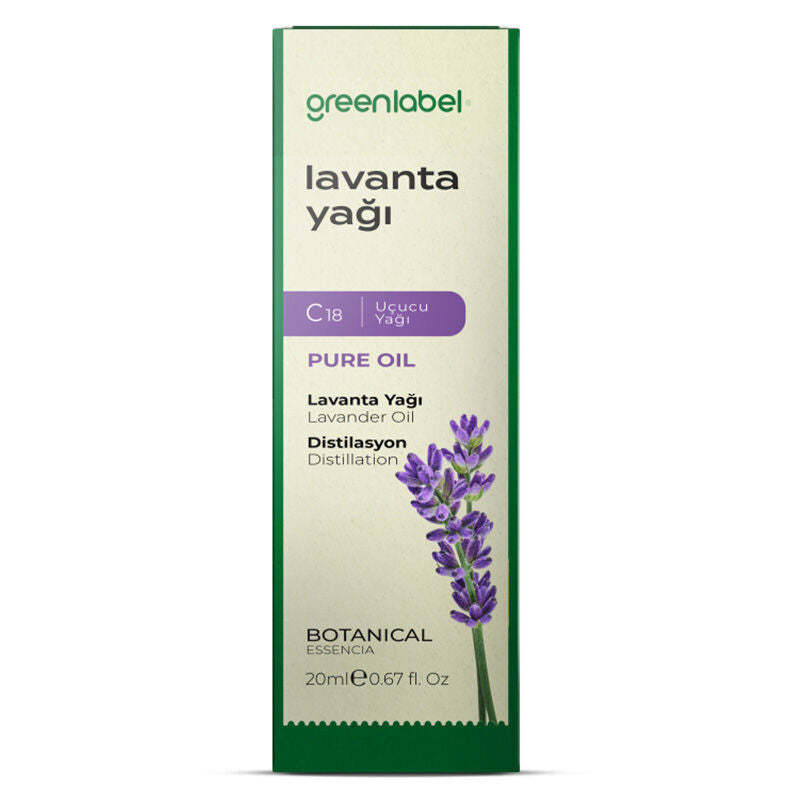 Greenlabel Lavender Essential Oil for Aromatherapy &amp; Skin 20 ml