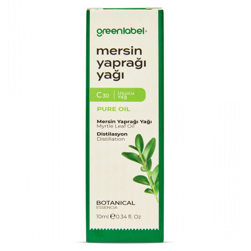 Greenlabel Myrtle Leaf Essential Oil Refreshing Aromatherapy 10 ml