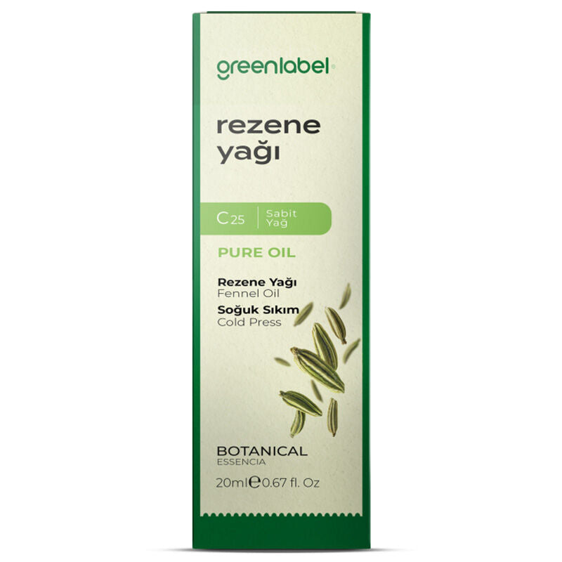 Greenlabel Fennel Seed Essential Oil Aromatic Support 20 ml