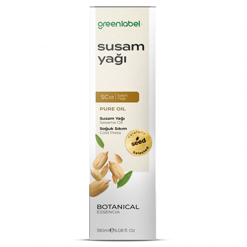 Greenlabel Sesame Oil for Hair &amp; Skin Care 180 ml