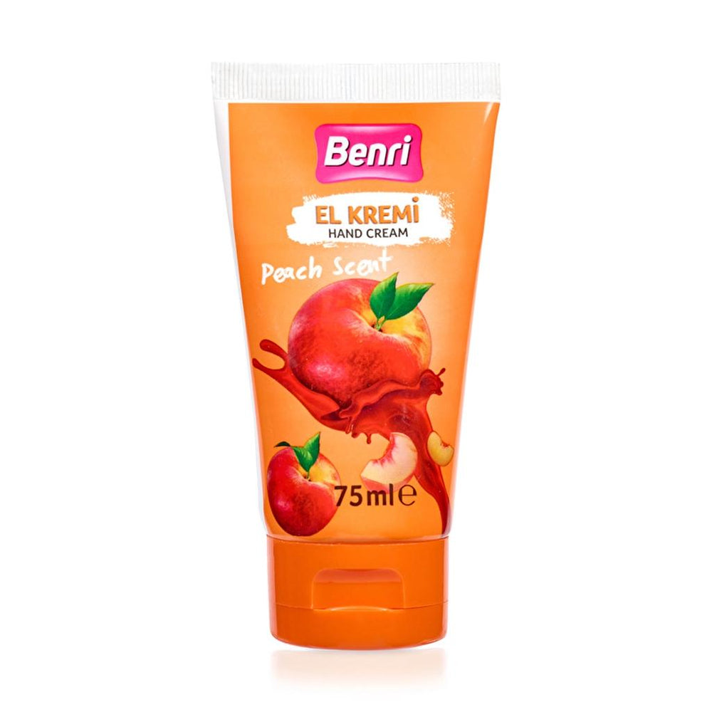 Benri Peach Scented Hand Cream Hydrating & Softening 75 ml