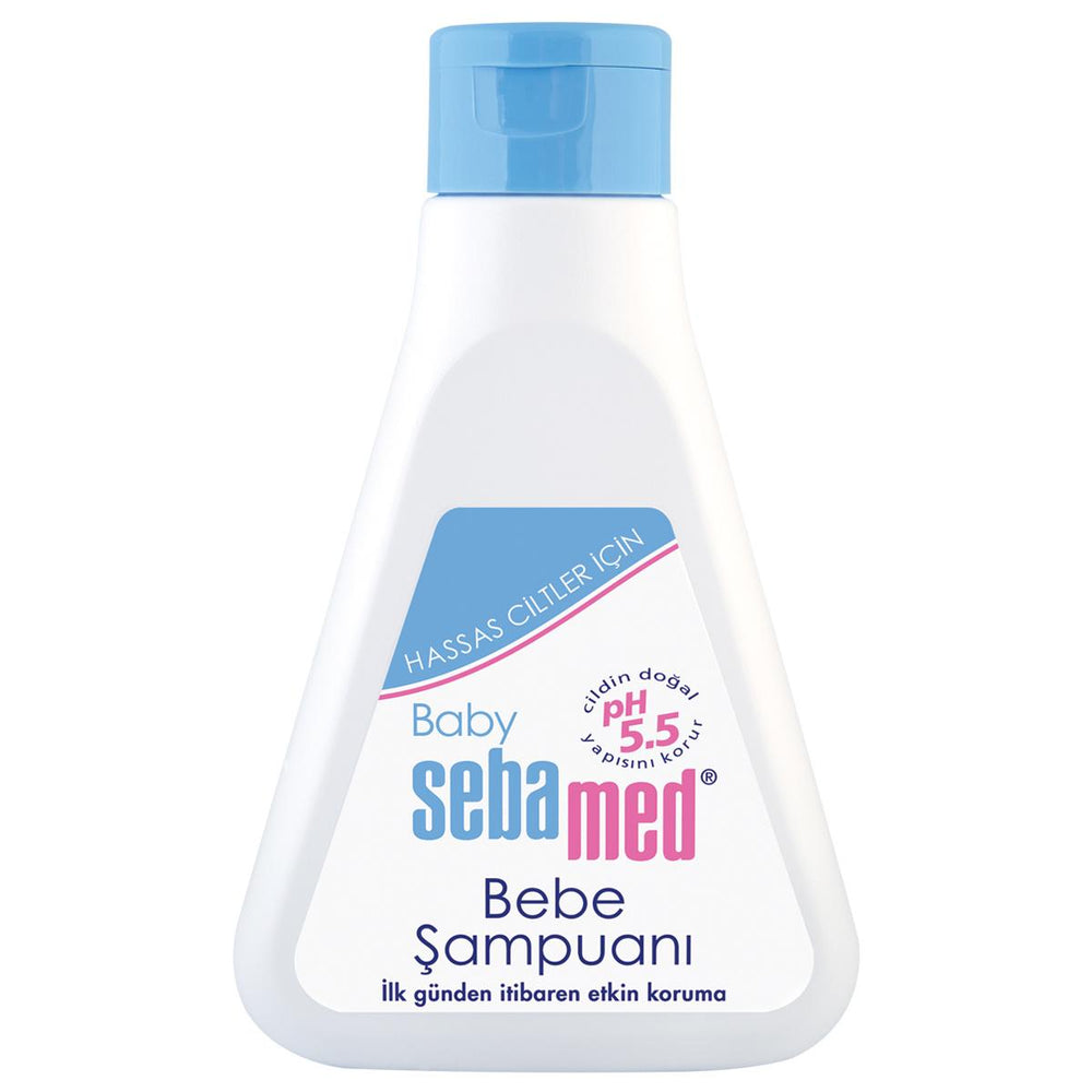 Sebamed Baby Shampoo 250ml - Gentle, pH Balanced for Sensitive Skin, Alkali-Free, Tear-Free Formula - Shampoo