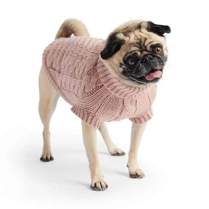 GF Pet Chalet Dog Sweater Classic Knit Pet Apparel