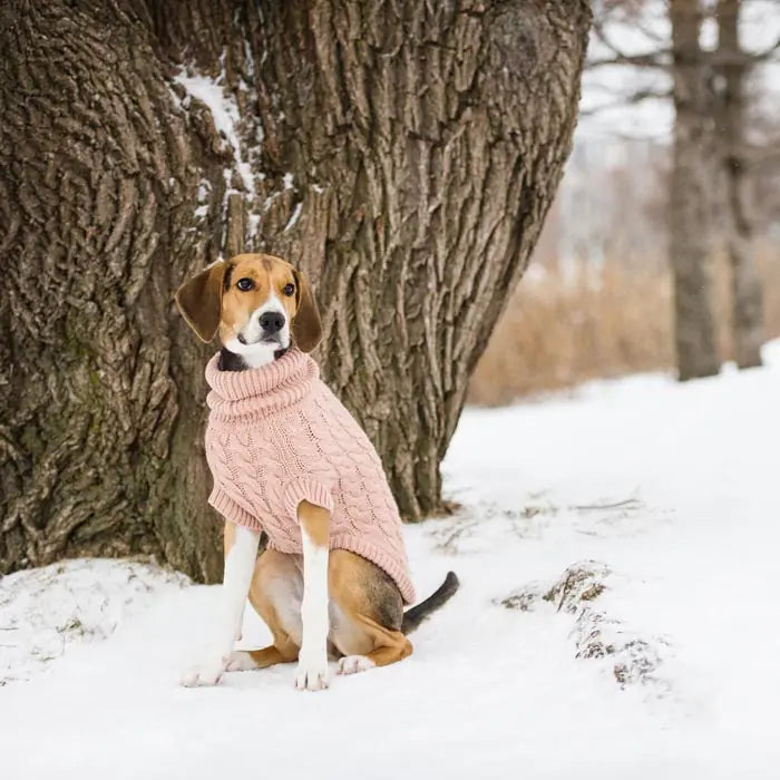 GF Pet Chalet Dog Sweater Classic Knit Pet Apparel