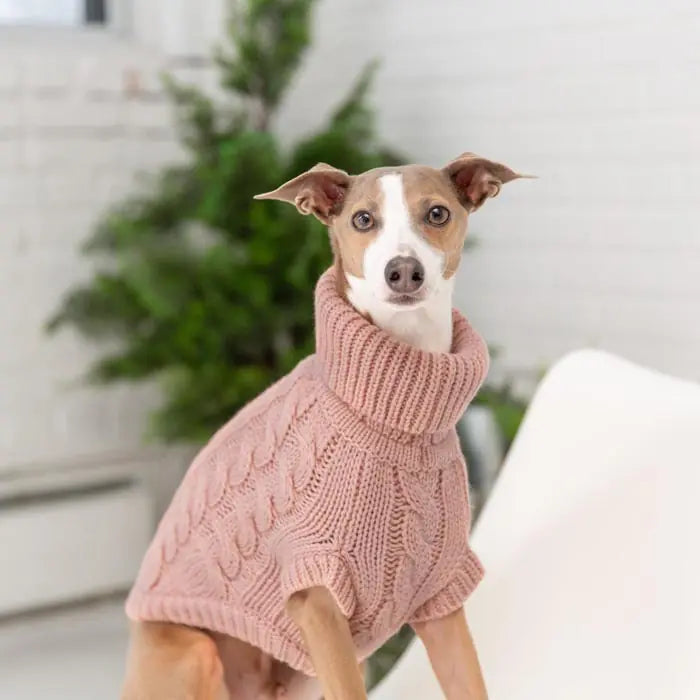 GF Pet Chalet Dog Sweater Classic Knit Pet Apparel
