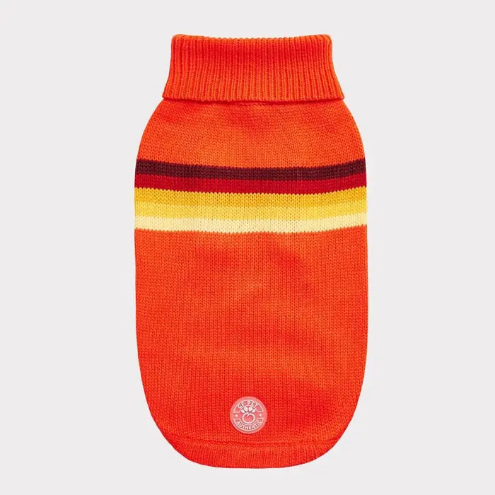GF Pet Retro Dog Sweater Stylish Knit Pet Apparel
