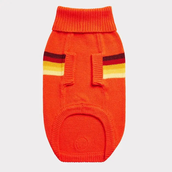 GF Pet Retro Dog Sweater Stylish Knit Pet Apparel