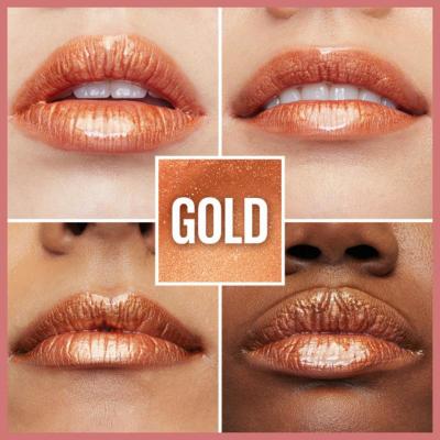 Maybelline New York Lifter Gloss - Moisturizing Lip Gloss with Hyaluronic Acid, Gold Shade Maybelline Lifter Gloss - Hydrating Lip Gloss with Hyaluronic Acid Maybelline New York Lifter Gloss, Moisturizing Lip Gloss, Hyaluronic Acid Lip Care, Non-sticky Lip Gloss, Gold Lip Gloss, Lip Care, Cosmetics, Beauty Products, Makeup, Lip Gloss with Hyaluronic Acid, Hydrating Lip Gloss, Lifting Lip Gloss