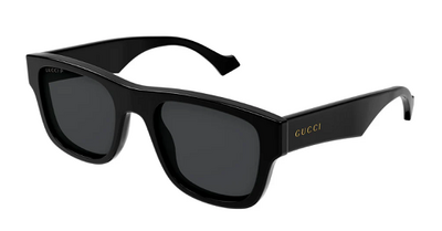 Gucci GG 1427S 002 Black Square Sunglasses 53mm