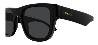 Gucci GG 1427S 002 Black Square Sunglasses 53mm