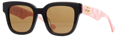 Gucci GG0998S 005 Black Square Sunglasses 52mm