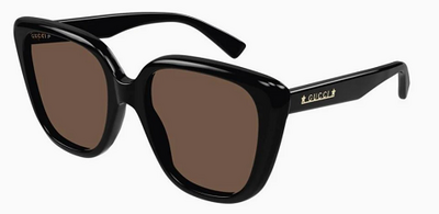 Gucci GG1169S 001 Black Square Sunglasses 54mm