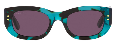 Gucci GG1215S 001 Patterned Frame Sunglasses 51mm