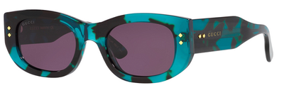 Gucci GG1215S 001 Patterned Frame Sunglasses 51mm