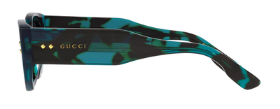 Gucci GG1215S 001 Patterned Frame Sunglasses 51mm